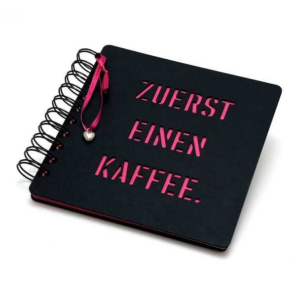"Mehr Ideen als Zeit" Notizblock, 15 x 15 mm, 50 Blatt – Bild 3